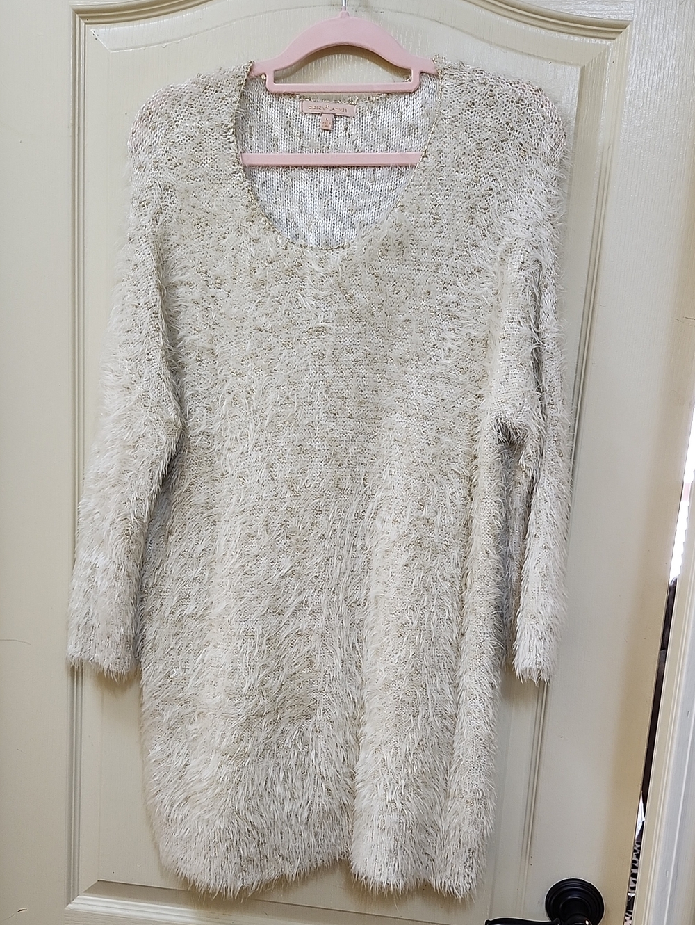 Gibson Latimer Cozy Soft Eyelash Knit Sweater